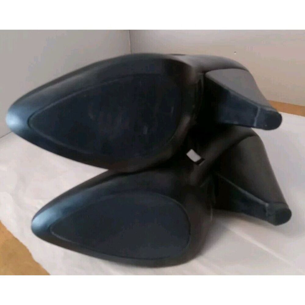 Italina Women Black Ruched Partial Zip Cone Heel Lined Boots Size 6.5 - Picture 5 of 9